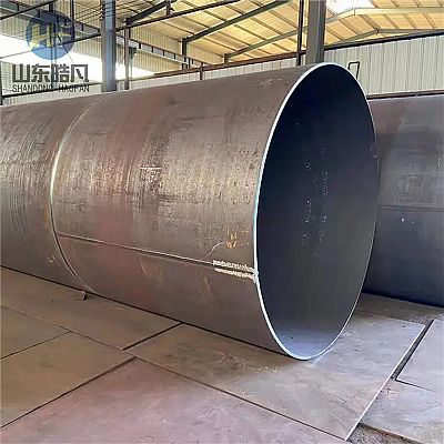 大口径厚壁钢板卷管 输送流体 机械性能好 工业污水用